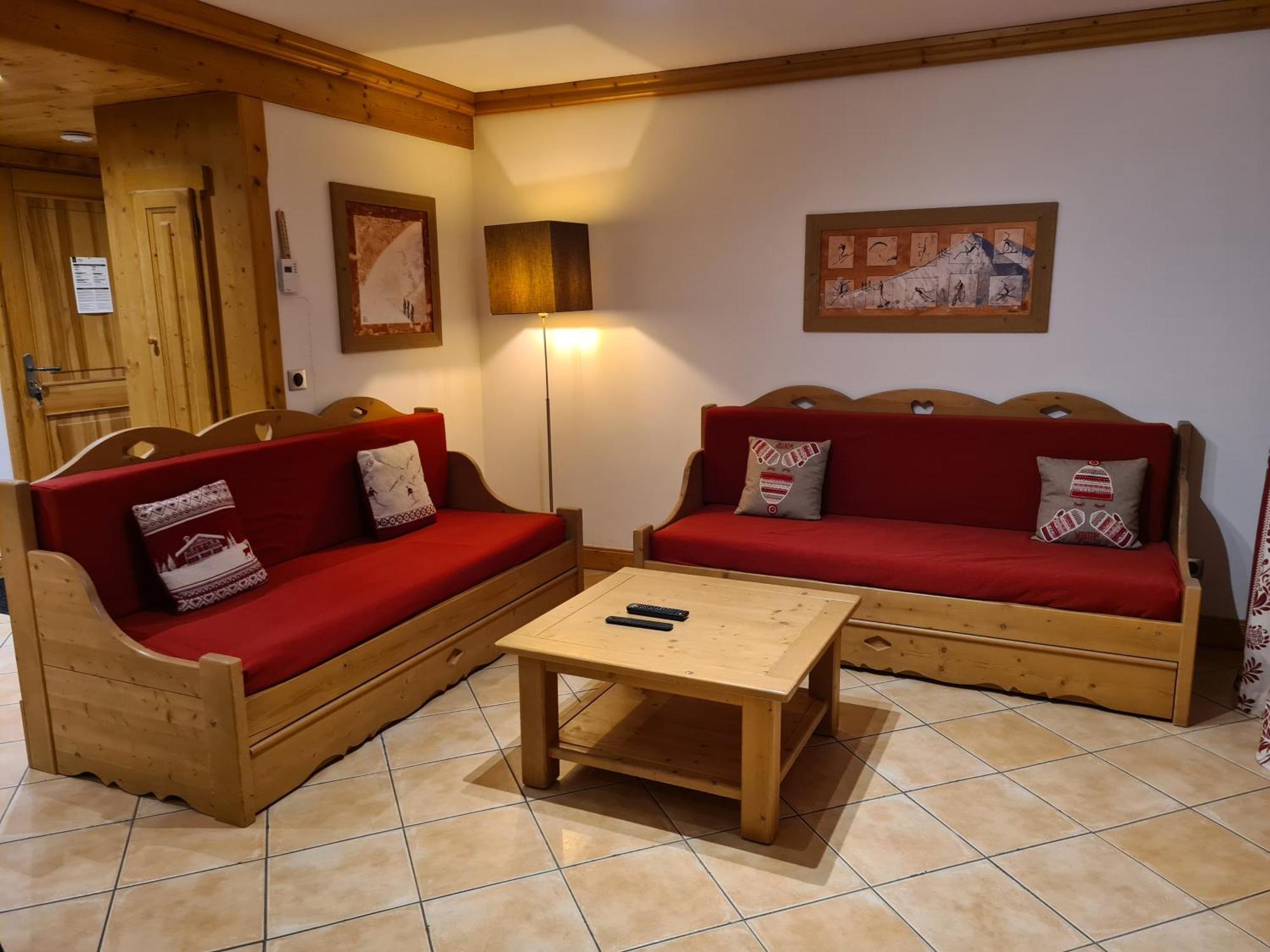 Appartement Le D12 Samoëns Buitenkant foto